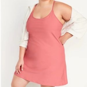 Old Navy Dress Tennis Mini Activewear Workout Pink Coral Outdoor Extra Large